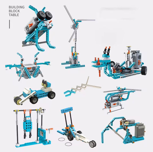 Box Inventeur – Véhicules – (Facile - 330 pcs - 20 robots à construire)