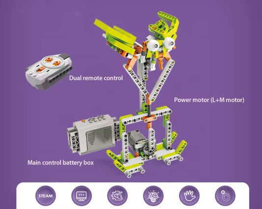 Box Explorateur – Animaux – (difficile - 725 pcs - 20 robots à construire)