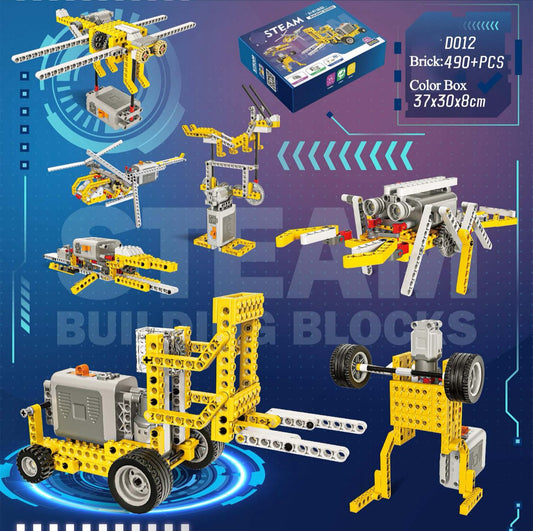 Box Ingénieur (moyenne - 490 pcs - 20 robots à construire)