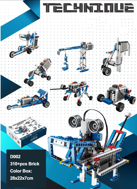 Box Explorateur (Facile - 310 pcs - 8 robots à construire)