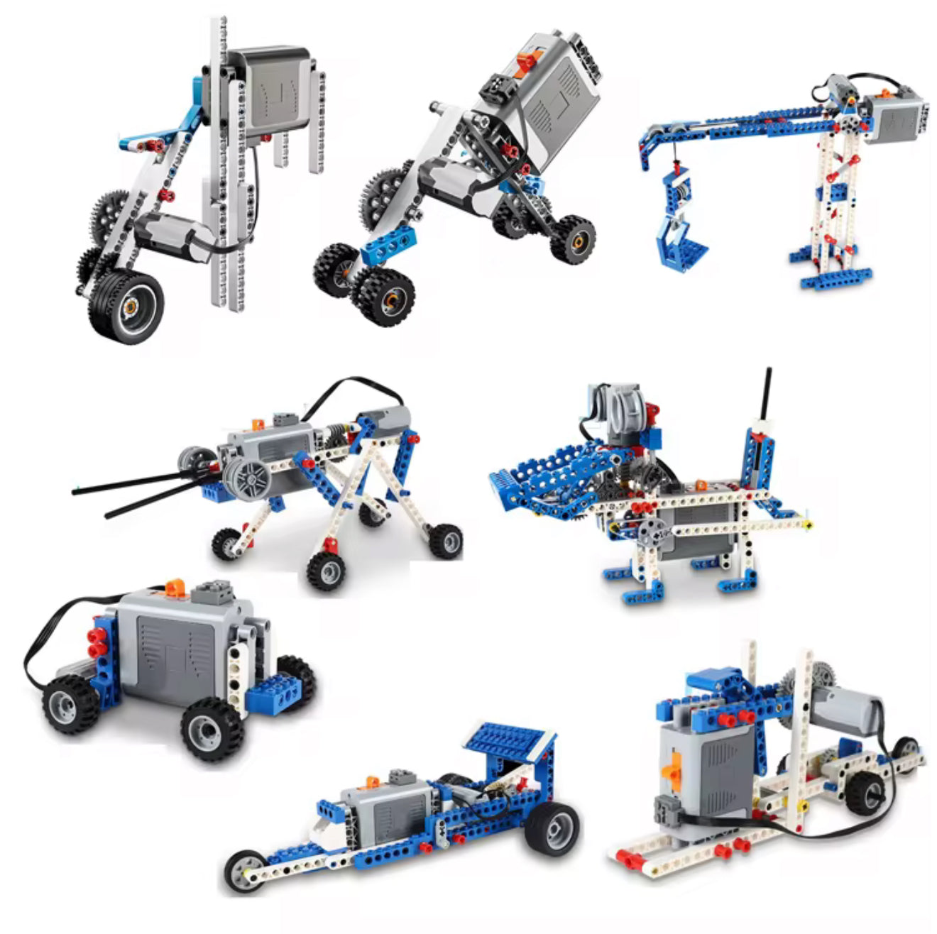 Box Explorateur (Facile - 310 pcs - 8 robots à construire)
